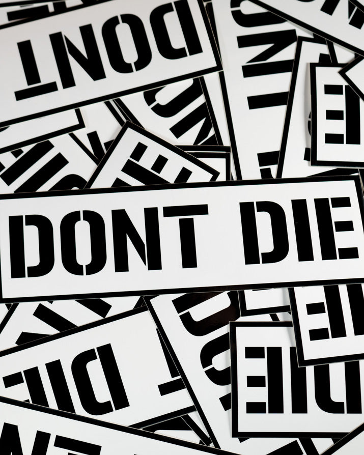 Dont Die Logo Sticker - Dont Die