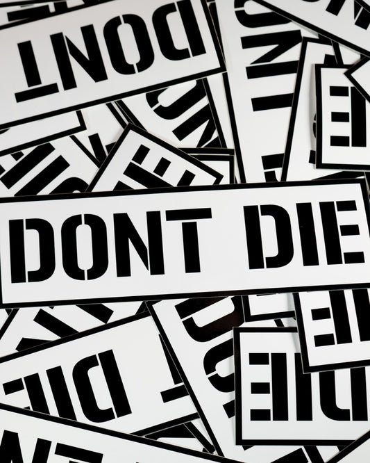 Dont Die Logo Sticker - Dont Die