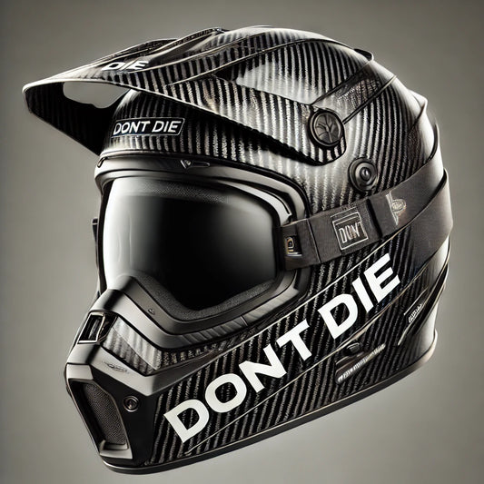 Dont Die Carbon Helmet